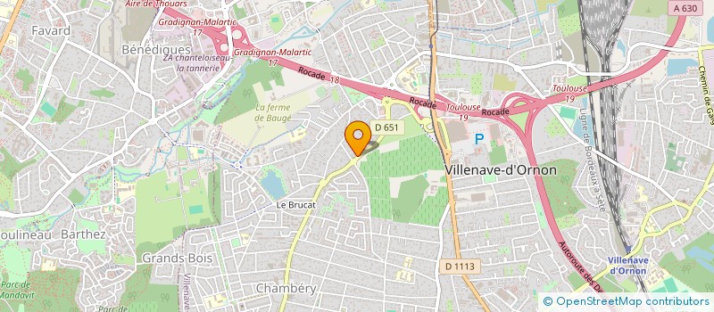 localisation de l'entreprise MONSIEUR JEAN CHELLE à VILLENAVE-D'ORNON