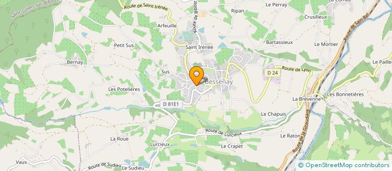 localisation de l'entreprise MONSIEUR JEAN CHELLES à BESSENAY