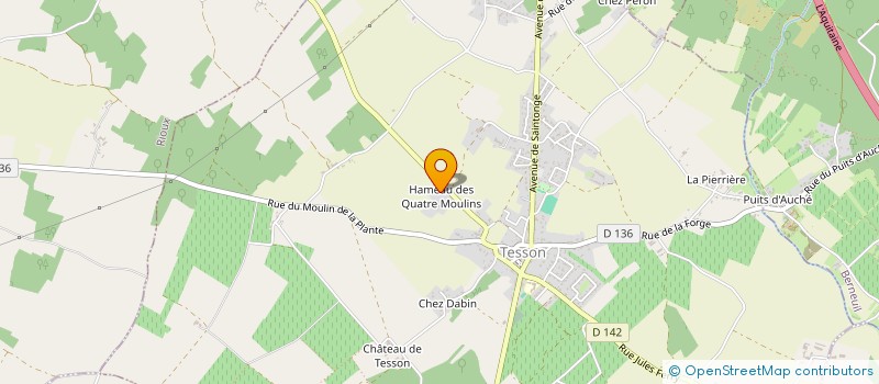 localisation de l'entreprise MONSIEUR JEAN CHEMIN à TESSON