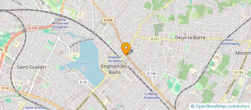 localisation de l'entreprise MONSIEUR JEAN CHEMOUNY à ENGHIEN-LES-BAINS