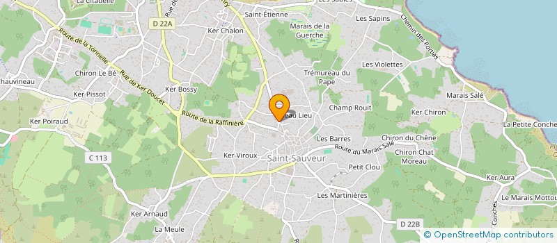 localisation de l'entreprise MONSIEUR JEAN CHENAIS à L'ILE-D'YEU