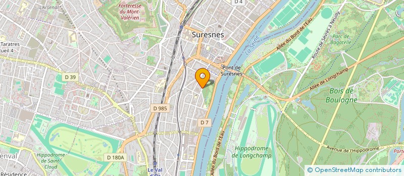 localisation de l'entreprise MONSIEUR JEAN CHENEL à SURESNES