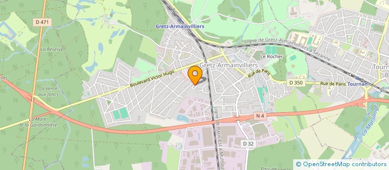 localisation de l'entreprise MONSIEUR JEAN-CHERALVI MPANDZOU à GRETZ-ARMAINVILLIERS