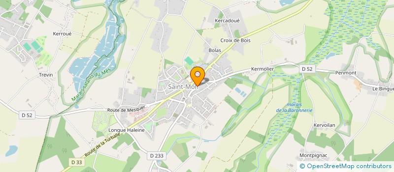 localisation de l'entreprise MONSIEUR JEAN CHERIAUX  SAINT-MOLF