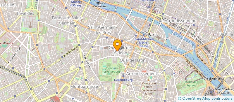 localisation de l'entreprise MONSIEUR JEAN CHERMANN  PARIS