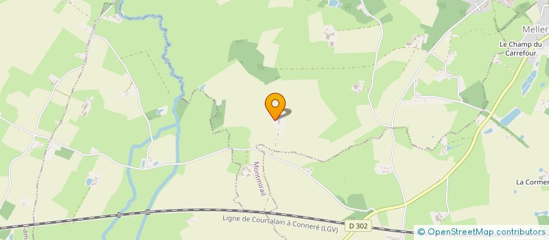 localisation de l'entreprise MONSIEUR JEAN CHERON  MONTMIRAIL