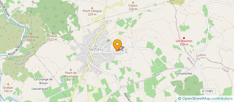 localisation de l'entreprise MONSIEUR JEAN CHERON  NEFFIES