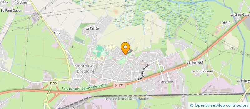 localisation de l'entreprise MONSIEUR JEAN CHERRUAUD  MONTOIR-DE-BRETAGNE