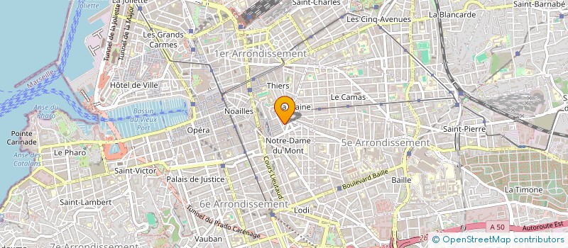 localisation de l'entreprise MONSIEUR JEAN CHESSA à MARSEILLE
