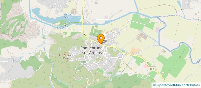 localisation de l'entreprise MONSIEUR JEAN CHEURLIN à ROQUEBRUNE-SUR-ARGENS
