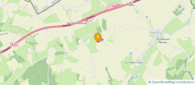 localisation de l'entreprise MONSIEUR JEAN CHEVALIER  CHAMPROND