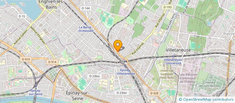 localisation de l'entreprise MONSIEUR JEAN CHEVALIER  DEUIL-LA-BARRE