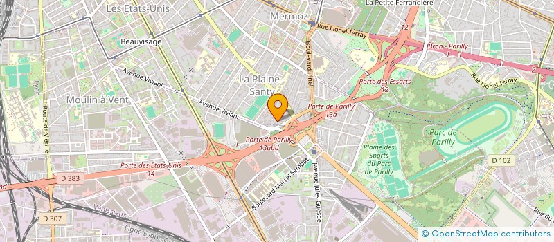 localisation de l'entreprise MONSIEUR JEAN CHEVALLIER  LYON