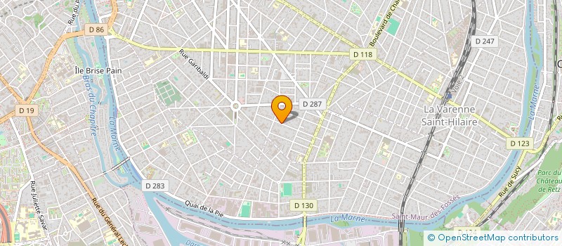 localisation de l'entreprise MONSIEUR JEAN CHEVREAU  SAINT-MAUR-DES-FOSSES