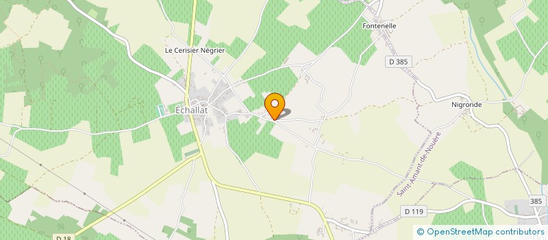 localisation de l'entreprise MONSIEUR JEAN CHEVRIER à MAREUIL