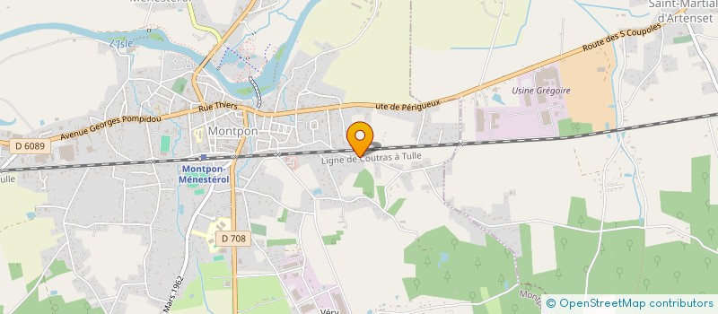 localisation de l'entreprise MONSIEUR JEAN CHEVRON  MONTPON-MENESTEROL