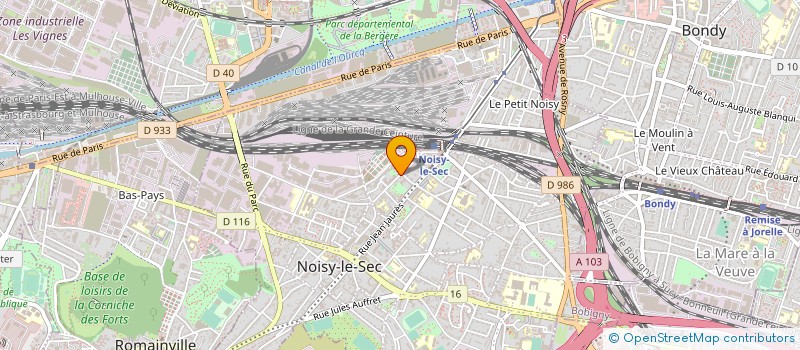 localisation de l'entreprise MONSIEUR JEAN CHEVY à NOISY-LE-SEC