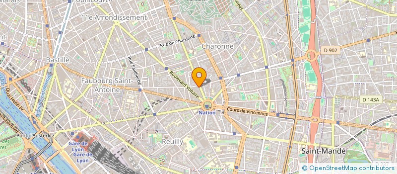 localisation de l'entreprise MONSIEUR JEAN CHHIV à PARIS