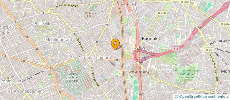 localisation de l'entreprise MONSIEUR JEAN CHIANALE  PARIS