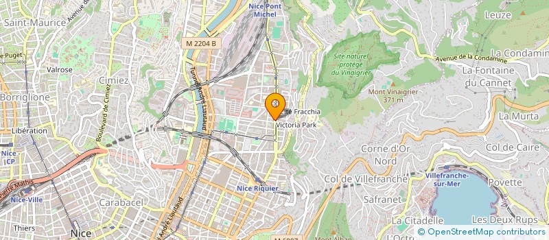 localisation de l'entreprise MONSIEUR JEAN CHIAPELLA à NICE