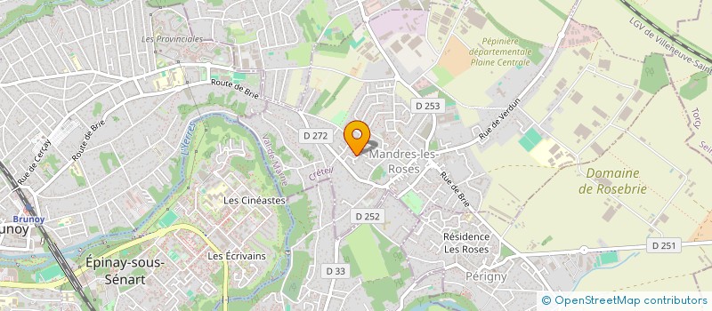 localisation de l'entreprise MONSIEUR JEAN CHICANDARD à MANDRES-LES-ROSES