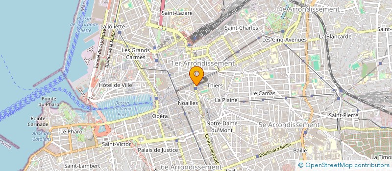 localisation de l'entreprise MONSIEUR JEAN CHICHA  MARSEILLE