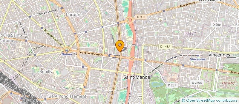 localisation de l'entreprise MONSIEUR JEAN CHICHE  PARIS