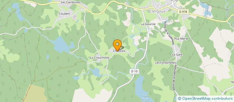 localisation de l'entreprise MONSIEUR JEAN CHIEZE à ARGENTAT-SUR-DORDOGNE