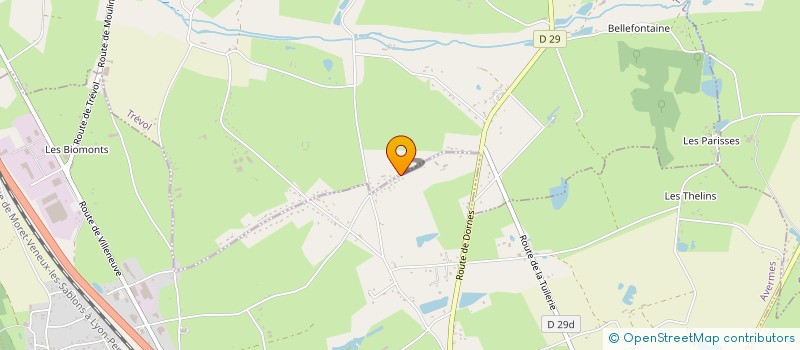 localisation de l'entreprise MONSIEUR JEAN CHINELLATO  TREVOL