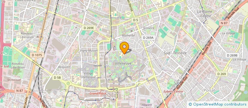 localisation de l'entreprise MONSIEUR JEAN CHION à GRENOBLE