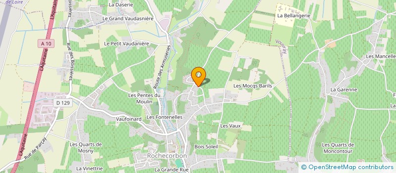 localisation de l'entreprise MONSIEUR JEAN CHISTOPHE CARIOU  PARCAY-MESLAY