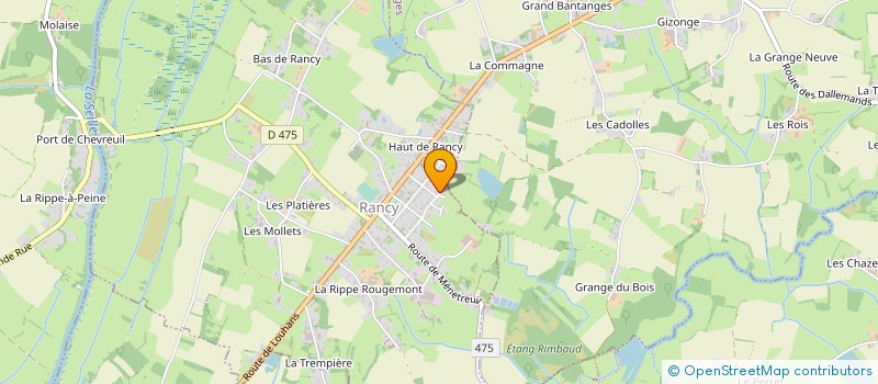 localisation de l'entreprise MONSIEUR JEAN CHISTOPHE CHARTON  RANCY