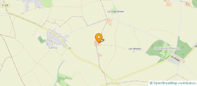 localisation de l'entreprise MONSIEUR JEAN CHOLIN  LA HAUTE-MAISON