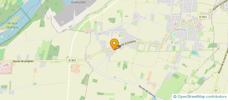 localisation de l'entreprise MONSIEUR JEAN CHOLLET  DARVOY