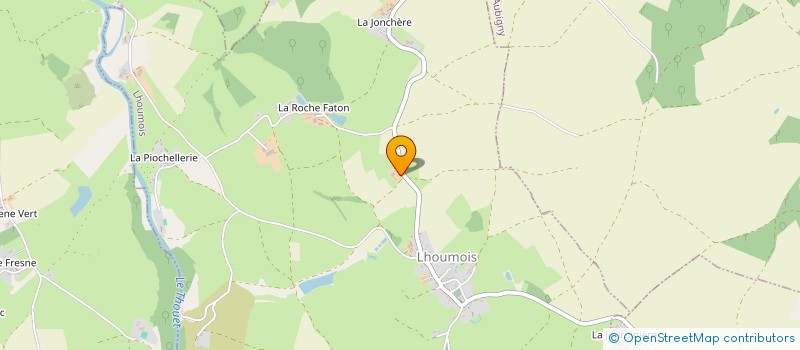 localisation de l'entreprise MONSIEUR JEAN CHOLLET  LHOUMOIS