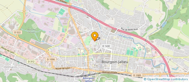 localisation de l'entreprise MONSIEUR JEAN CHORIER à BOURGOIN-JALLIEU