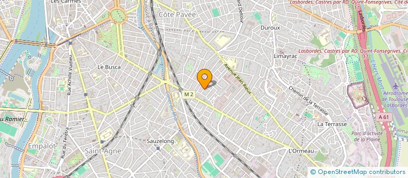 localisation de l'entreprise MONSIEUR JEAN CHOTARD à TOULOUSE
