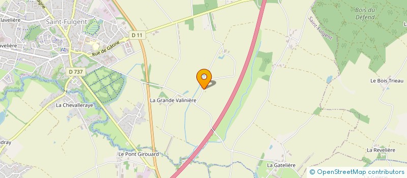 localisation de l'entreprise MONSIEUR JEAN CHOTARD  SAINT-FULGENT