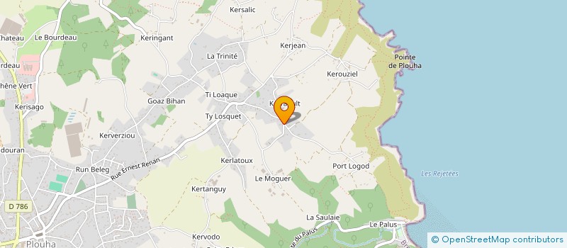 localisation de l'entreprise MONSIEUR JEAN CHOUANARD  PLOUHA