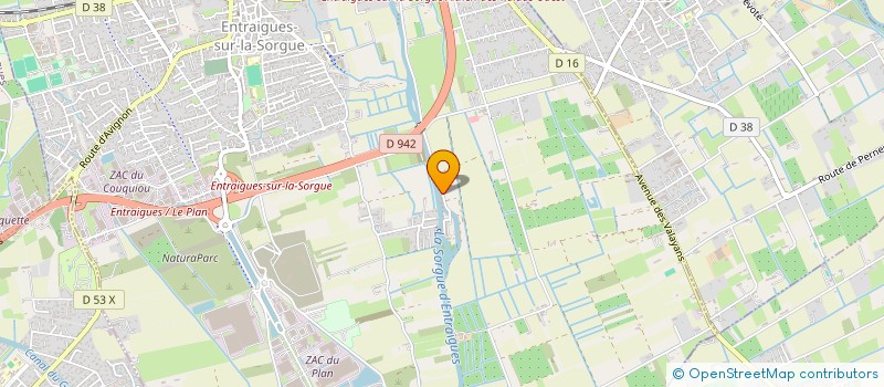 localisation de l'entreprise MONSIEUR JEAN-CHRISTIAN BONNICI  ENTRAIGUES-SUR-LA-SORGUE