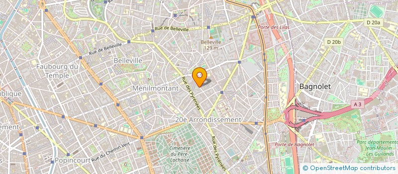 localisation de l'entreprise MONSIEUR JEAN CHRISTIAN BOULLOT  PARIS