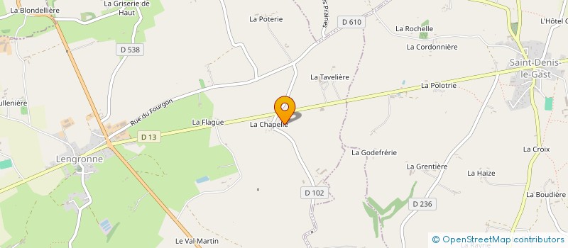 localisation de l'entreprise MONSIEUR JEAN-CHRISTIAN CAUCHARD à LENGRONNE