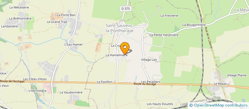 localisation de l'entreprise MONSIEUR JEAN-CHRISTIAN FRESIL  SAINT-PAIR-SUR-MER