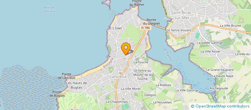 localisation de l'entreprise MONSIEUR JEAN CHRISTIAN LEBLANC à LANCIEUX
