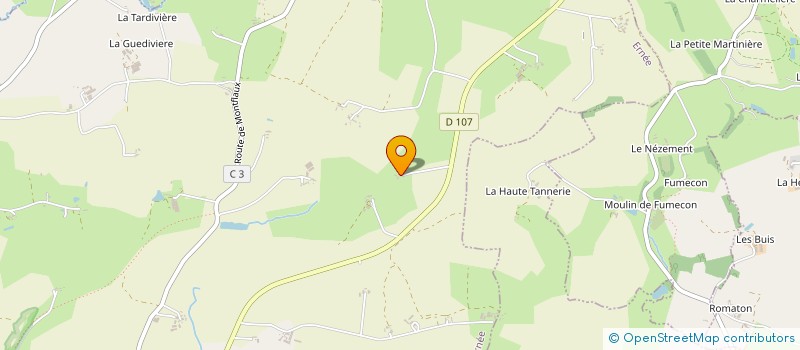 localisation de l'entreprise MONSIEUR JEAN CHRISTIAN NOZERES  ERNEE