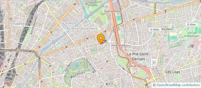 localisation de l'entreprise MONSIEUR JEAN-CHRISTIAN TETE  PARIS