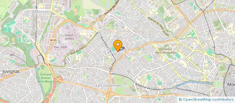 localisation de l'entreprise MONSIEUR JEAN CHRISTOPHE ALMODOVAR à MONTPELLIER