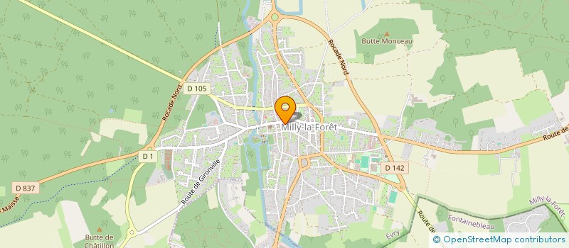 localisation de l'entreprise MONSIEUR JEAN-CHRISTOPHE ANDRAIS  MOIGNY-SUR-ECOLE