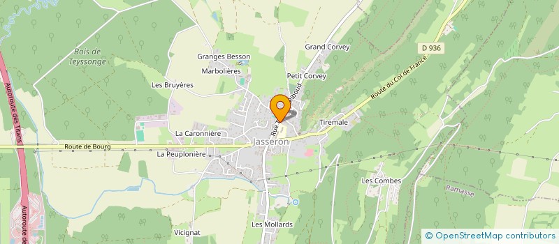 localisation de l'entreprise MONSIEUR JEAN-CHRISTOPHE ANWEILER  JASSERON