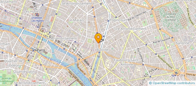 localisation de l'entreprise MONSIEUR JEAN-CHRISTOPHE ARENA  PARIS